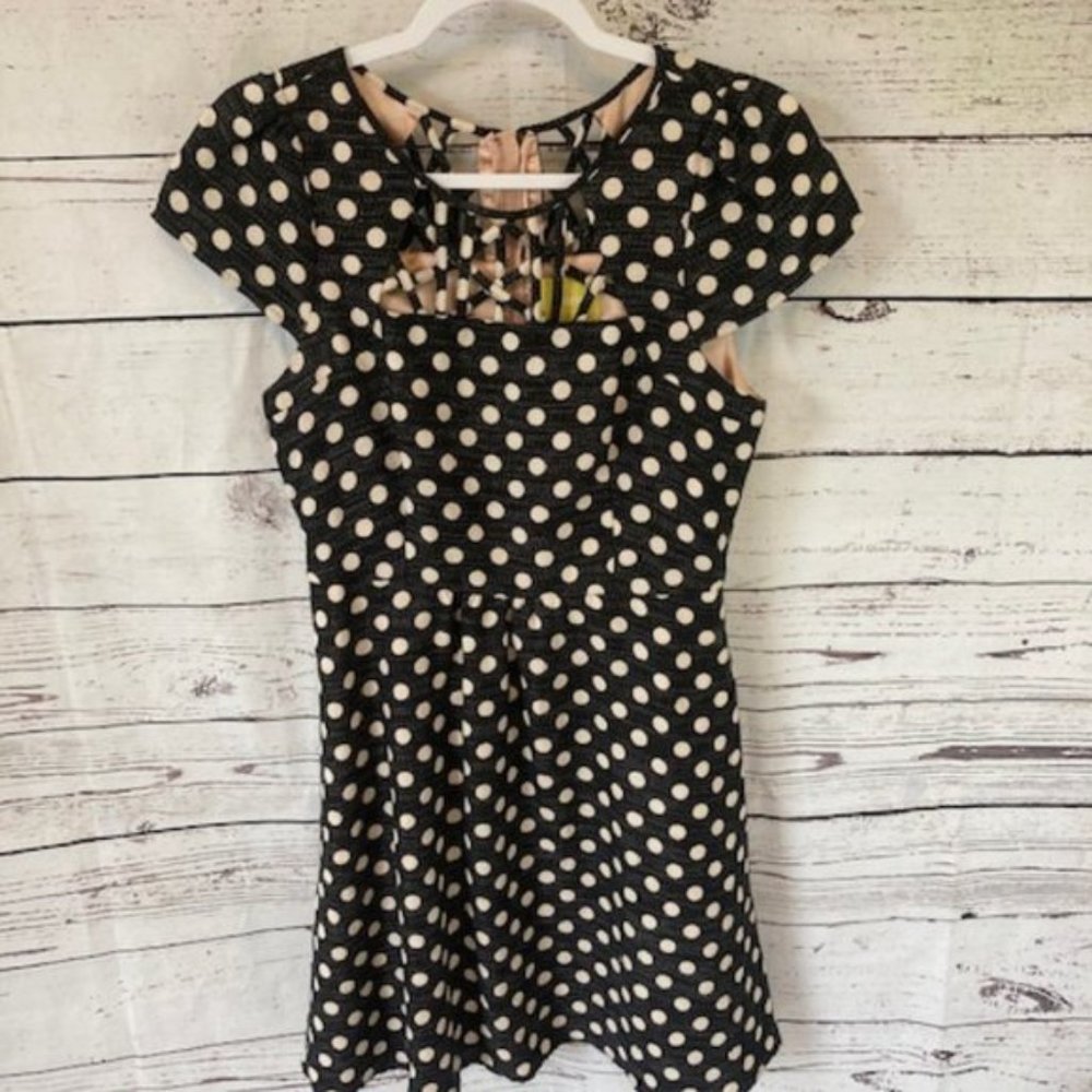 Maeve Nikola Lattice Skater Dress - Picture 4 of 10